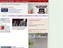 Tablet Screenshot of downhillbattle.org